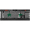 Syria Flag Distressed K95 RGB PLATINUM Mechanical Gaming Keyboard Skin